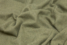 Load image into Gallery viewer, Paddington Merino Wool Blend Throw Rug - Olive