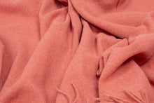 Load image into Gallery viewer, Paddington Merino Wool Blend Throw Rug -  Peach