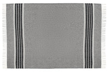 Load image into Gallery viewer, Richmond Reclaimed Wool Blend Throw Rug - Grey