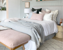 Load image into Gallery viewer, Kensington Cashmere and Superfine Merino Wool Throw Rug Collection