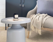 Load image into Gallery viewer, Kensington Cashmere and Superfine Merino Wool Throw Rug - Light Grey