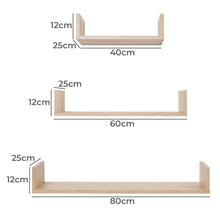 Load image into Gallery viewer, Oslo Three Piece Shelf Set
