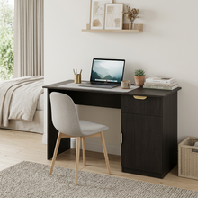 Load image into Gallery viewer, COPENHAGEN DESK - NORDIC ASH - PULL BRASS
