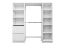 Load image into Gallery viewer, Basel Walk In Wardrobe Kit - Classic - White
