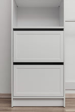 Load image into Gallery viewer, Basel Walk In Wardrobe Kit - Hamptons - White
