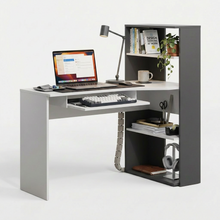 Load image into Gallery viewer, HELSINKI DESK - WHITE/GRAPHITE
