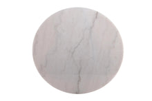 Load image into Gallery viewer, VERO SIDE TABLE NATURAL OAK WITH WHITE MARBLE
