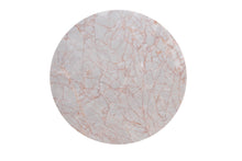 Load image into Gallery viewer, LYRA SIDE TABLE WITH ROSE' MARBLE
