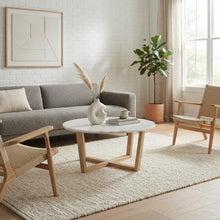 Load image into Gallery viewer, LYRA COFFEE TABLE WITH WHITE MARBLE
