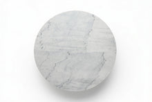 Load image into Gallery viewer, VELA COFFEE TABLE WHITE WITH WHITE MARBLE

