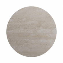 Load image into Gallery viewer, NERO WALNUT SIDE TABLE WITH TRAVERTINE
