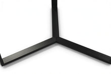 Load image into Gallery viewer, LUME SIDE TABLE BLACK WITH BLACK MARBLE
