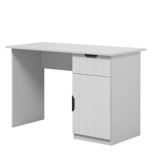 Load image into Gallery viewer, COPENHAGEN DESK - WHITE - VJ PANEL - PULL BLACK

