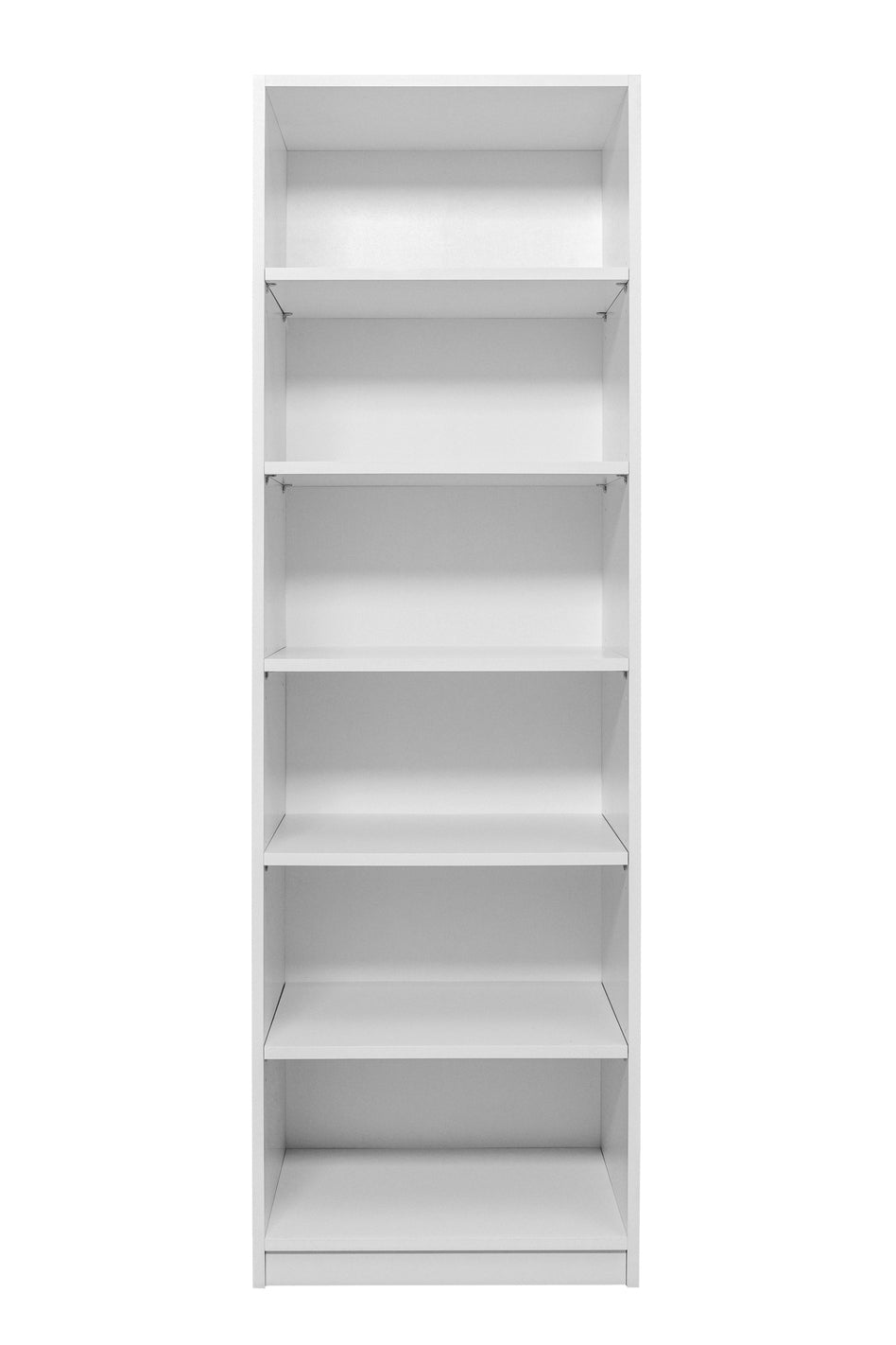 Geneva Built In Wardrobe - 6 Shelf Module - White