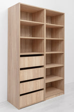 Load image into Gallery viewer, Geneva Built In Wardrobe - 6 Shelf Module - Natural Oak
