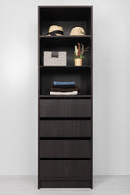 Load image into Gallery viewer, Malmo Walk In Wardrobe - 4 Drawer 3 Shelf Module - Classic - Nordic Ash
