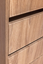 Load image into Gallery viewer, Malmo Walk In Wardrobe - 4 Drawer 3 Shelf Module - Slim Shaker - Natural Oak
