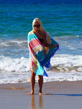 Load image into Gallery viewer, Sorrento Turkish Beach Towel - Tropical
