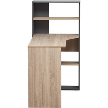 Load image into Gallery viewer, HELSINKI DESK - OAK/GRAPHITE
