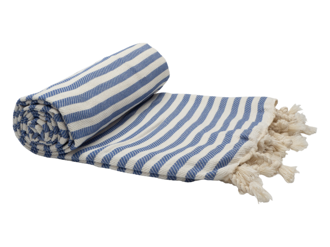 Portsea Beach Towel - Denim