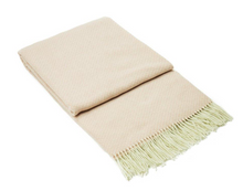 Load image into Gallery viewer, Chiswick Cashmere and Merino Wool Blend Throw - Blush
