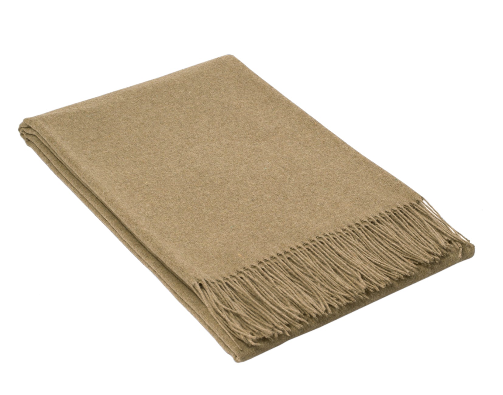 Paddington Merino Wool Blend Throw Rug - Camel – CODU
