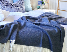 Load image into Gallery viewer, Kensington Cashmere and Superfine Merino Wool Throw Rug Collection
